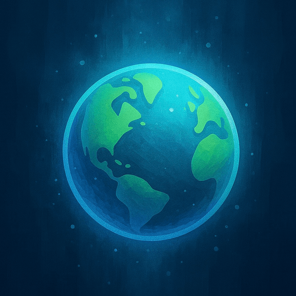 BluWorld globe
